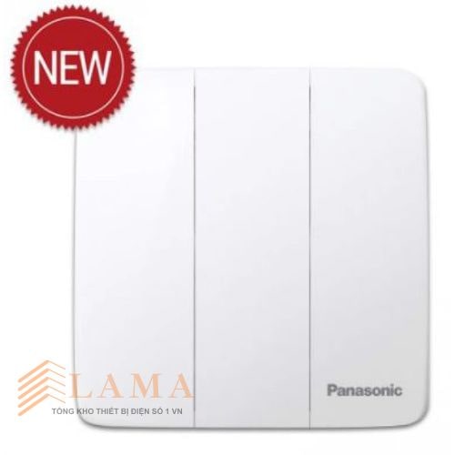 Bộ 3 Công Tắc Panasonic Dòng Minerva 1 Chiều WMT505 VN