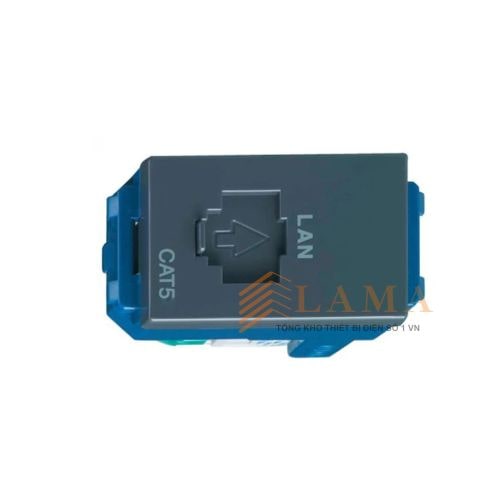 Ổ Cắm Data CAT5 Panasonic WEV2488H CAT5 Dòng Wide Màu Đen
